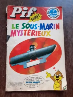 PIF GADGET NR.366, LE SOUS-MARIN MYSTERIEUX