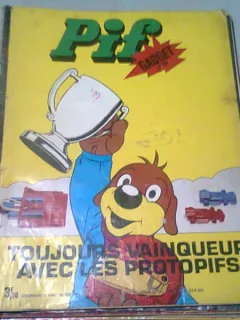 PIF GADGET NR.389 - TOUJOURS VAINQUEUR AVEC LES PROTOPIFS