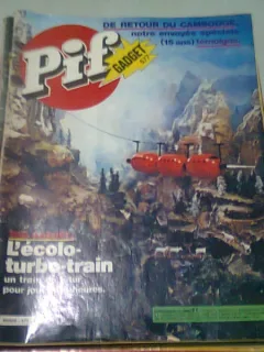 PIF GADGET NR.577 - L'ECOLO-TURBO-TRAIN