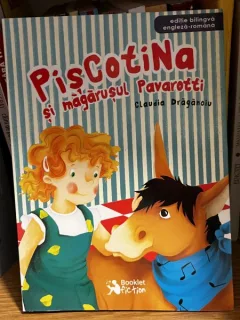 Piscotina si magarusul Pavarotti - Claudia Draganoiu - editie bilingva