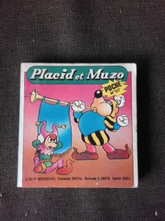 Placid et Muzo, poche nr.107 (benzi desenate, text in limba franceza)