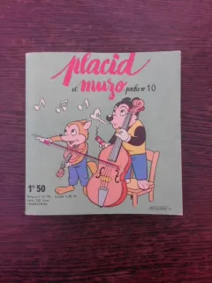 Placid et muzo, pochere 10  (carte cu benzi desenate, text in limba franceza)