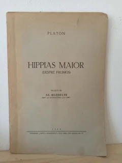 Platon - Hippias Maior (Despre Frumos)