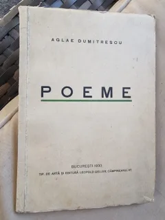 POEME - AGLAE DUMITRESCU