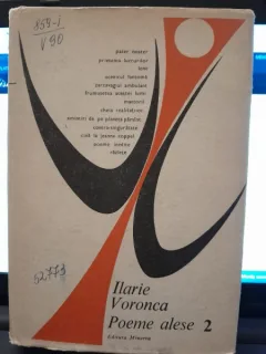 Poeme alese - Ilarie Voronca vol.2 editie bilingva romana franceza