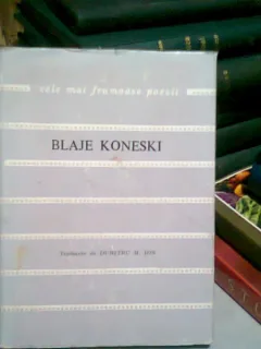 POEME - BLAJE KONESKI