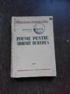 POEME PENTRU ADORMIT DUREREA - DOINA BUCUR