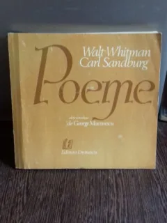 POEME - WALT WHITMAN, CARL SANDBURG