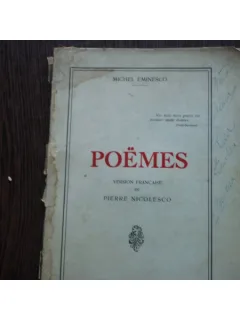 POEMES - MIHAI EMINESCU