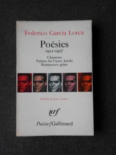 POESIES 1921-1927 - FEDERICO GARCIALORCA  (CARTE DE POEZIE, IN LIMBA FRANCEZA)