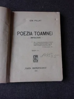 POEZIA TOAMNEI - ION PILLAT