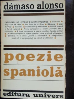 POEZIE SPANIOLA - DAMASO ALONSO