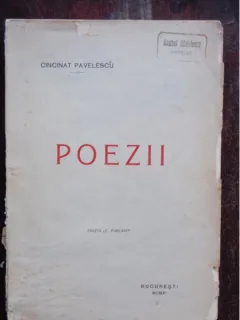 POEZII - CINCINAT PAVELESCU