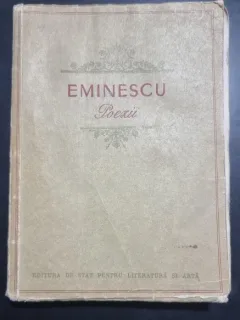 Poezii - Eminescu  1953