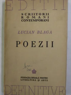 POEZII - LUCIAN BLAGA