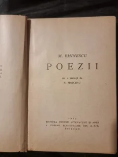 Poezii - M. Eminescu 1950