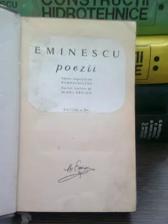 Poezii  - MIHAI EMINESCU-EDITIE BIBLIOFILA, ingrijita de Perpessicius