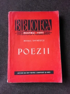 POEZII - MIHAIL EMINESCU