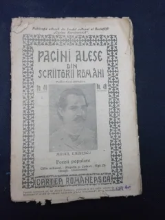 POEZII POPULARE - MIHAIL EMINESCU