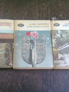 POEZII POPULARE ROMANE - G.DEM.TEODORESCU  3 VOLUME
