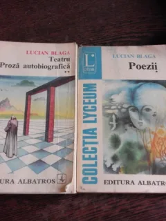 POEZII SI TEATRU. PROZA AUTOBIOGRAFICA - LUCIAN BLAGA  VOL.I + Ii