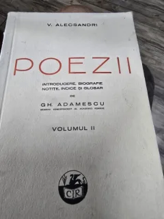 Poezii - V. Alecsandri Vol. II - Gh. Adamescu