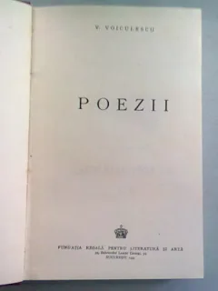 POEZII - V. VOICULESCU