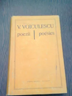 POEZII/POESIES - V.VOICULESCU  (EDITIE BILINGVA, ROMANA/FRANCEZA)