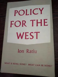 Policy for the west- Ion Ratiu