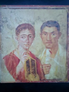 Pompei - M. Maurice Schumann si M. Giuseppe Medici