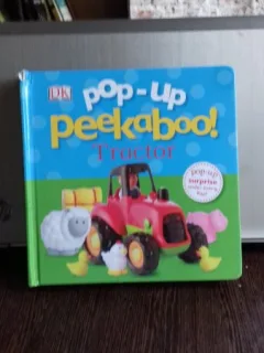 POP-UP PEEKABOO TRACTOR - DOWN SIRETT