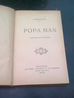 POPA MAN - I. AGIRBICEANU  ( POVESTIRE DUPA O LEGENDA)