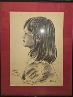 Tablou Portret de fetita - Mamaia (1974)