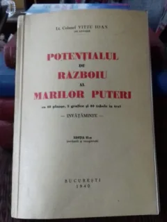 POTENTIALUL DE RAZBOIU AL MARILOR PUTERI - VITZU IOAN