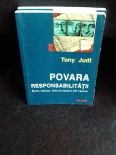 POVARA RESPONSABILITATII - TONY JUDT