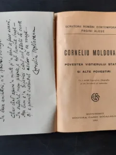 POVESTEA VISTIERULUI STATORI SI ALTE POVESTIRI - CORNELIU MOLDOVANU