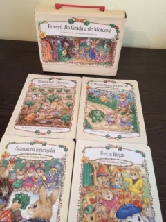 Povesti din Grădina de Morcovi, de Neil Connelly. Ilustrația de Carolyn Bracken. Creat de Ottenheimer Publishers, 1995.