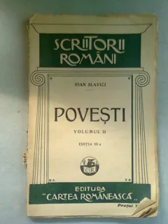 POVESTI - IOAN SLAVICI   vol.ii