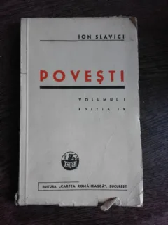 POVESTI - ION SLAVICI  VOL.I