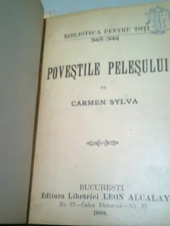 POVESTILE PELESULUI DE CARMEN SILVA SI WILHELM TELL (DRAMA IN 5 ACTE) DE SCHILLER, COLIGATE