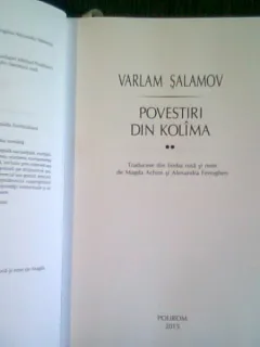 POVESTIRI DIN KOLIMA - VARLAM SALAMOV