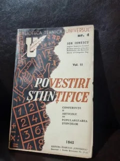 Povestiri stiintifice Conferinte si articole de popularizarea stiintelor - Ion Ionescu vol.2