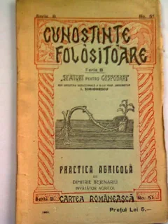 PRACTICA AGRICOLA - DIMITRIE BEJENARIU