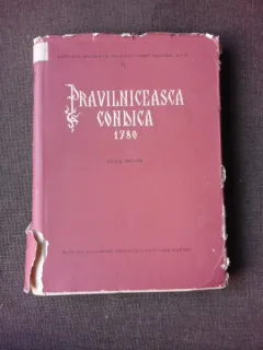 PRAVILNICEASCA CONDICA 1780,EDITIA CRITICA, 1957