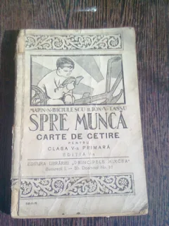 PRE MUNCA. CARTE DE CETIRE PENTRU CLASA V-A PRIMARA - MARIN N. BICIULESCU