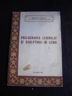 PRELUCRAREA LEMNULUI SI SCULPTURA IN LEMN