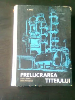 PRELUCRAREA TITEIULUI, MANUAL PENTRU SCOLI PROFESIONALE