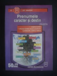 PRENUMELE - CARACTER SI DESTIN