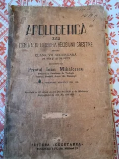 Preotul Ioan Mihailescu - Apologetica