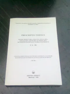 PRESCRIPTII TEHNICE PENTRU PROIECTAREA, EXECUTIA, MONTAREA, EXPLOATAREA, REPARAREA SI VERIFICAREA RECIPIENTELOR METALICE SUB PRESIUNE